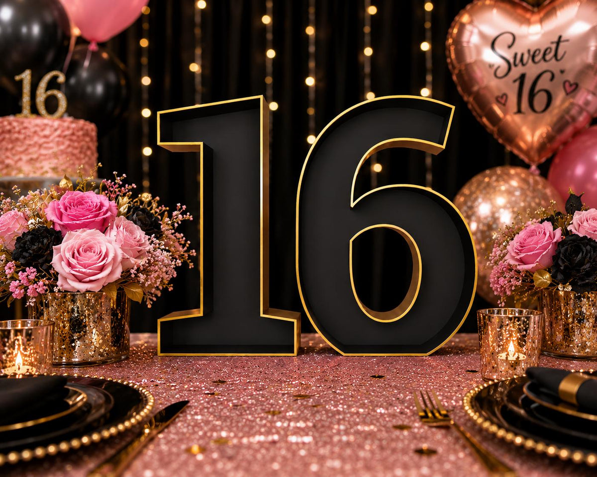 Sweet 16 Birthday Decorations