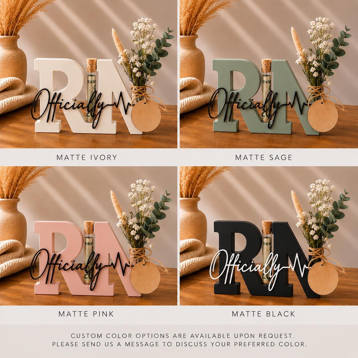 RN Graduation Money Holder Bouquet