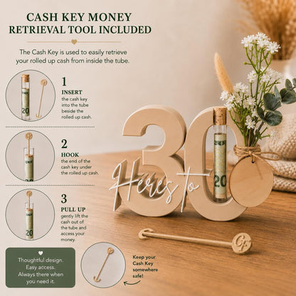 70th Birthday Money Holder Bouquet