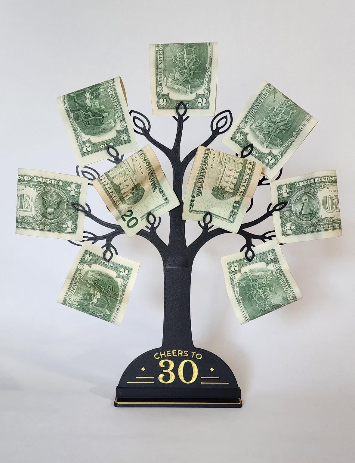 30th Birthday Money Tree Gift