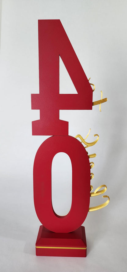 40th Anniversary Centerpiece