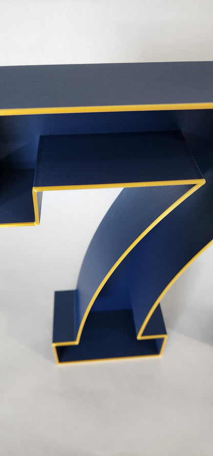 70th Birthday Marquee Table Numbers
