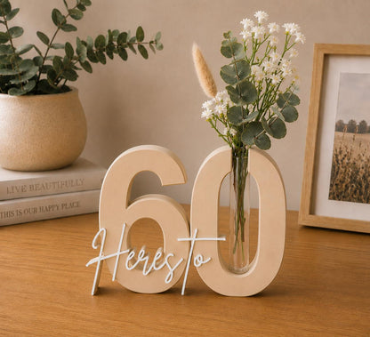 60th Birthday Money Holder Bouquet