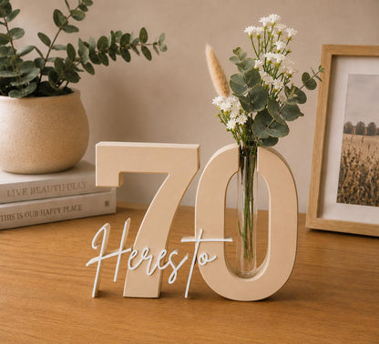 70th Birthday Money Holder Bouquet