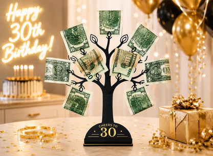30th Birthday Money Tree Gift