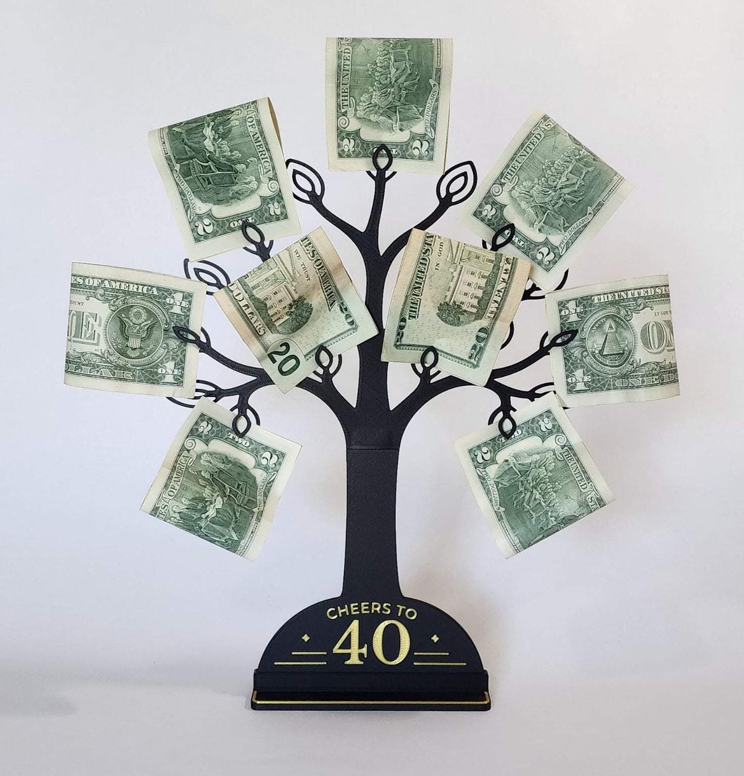 40th Birthday Money Tree Gift