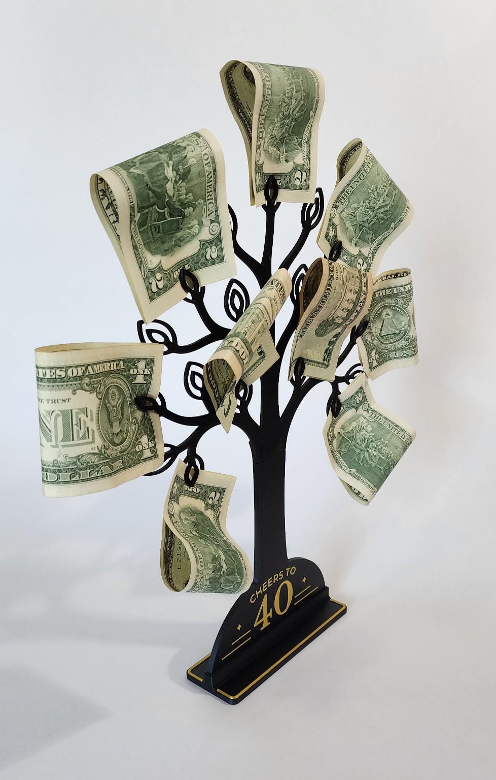 40th Birthday Money Tree Gift