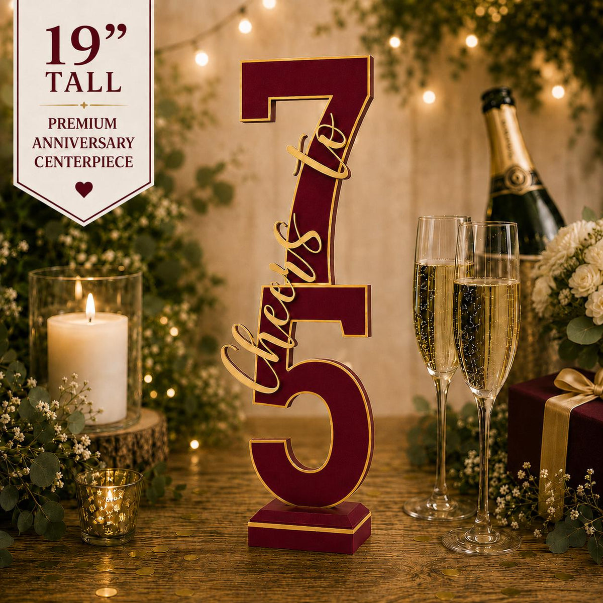75th Diamond Wedding Anniversary Decorations