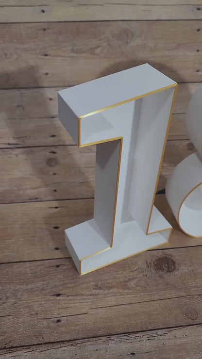18th Birthday Marquee Table Numbers