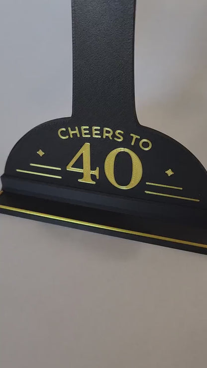 40th Birthday Money Tree Gift