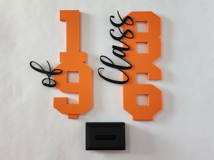 Custom Class Reunion Centerpiece Set